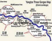 长江三峡地图