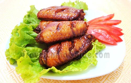 可乐鸡翅完成