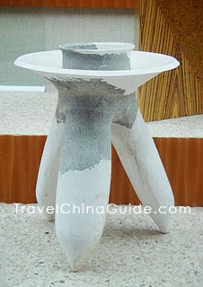 灰器，三星堆博物馆
