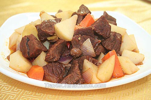 土豆胡萝卜炖牛肉